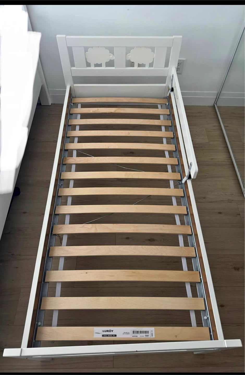 IKEA SNIGLAR Toddler Bed with Guard Rail - photo 2