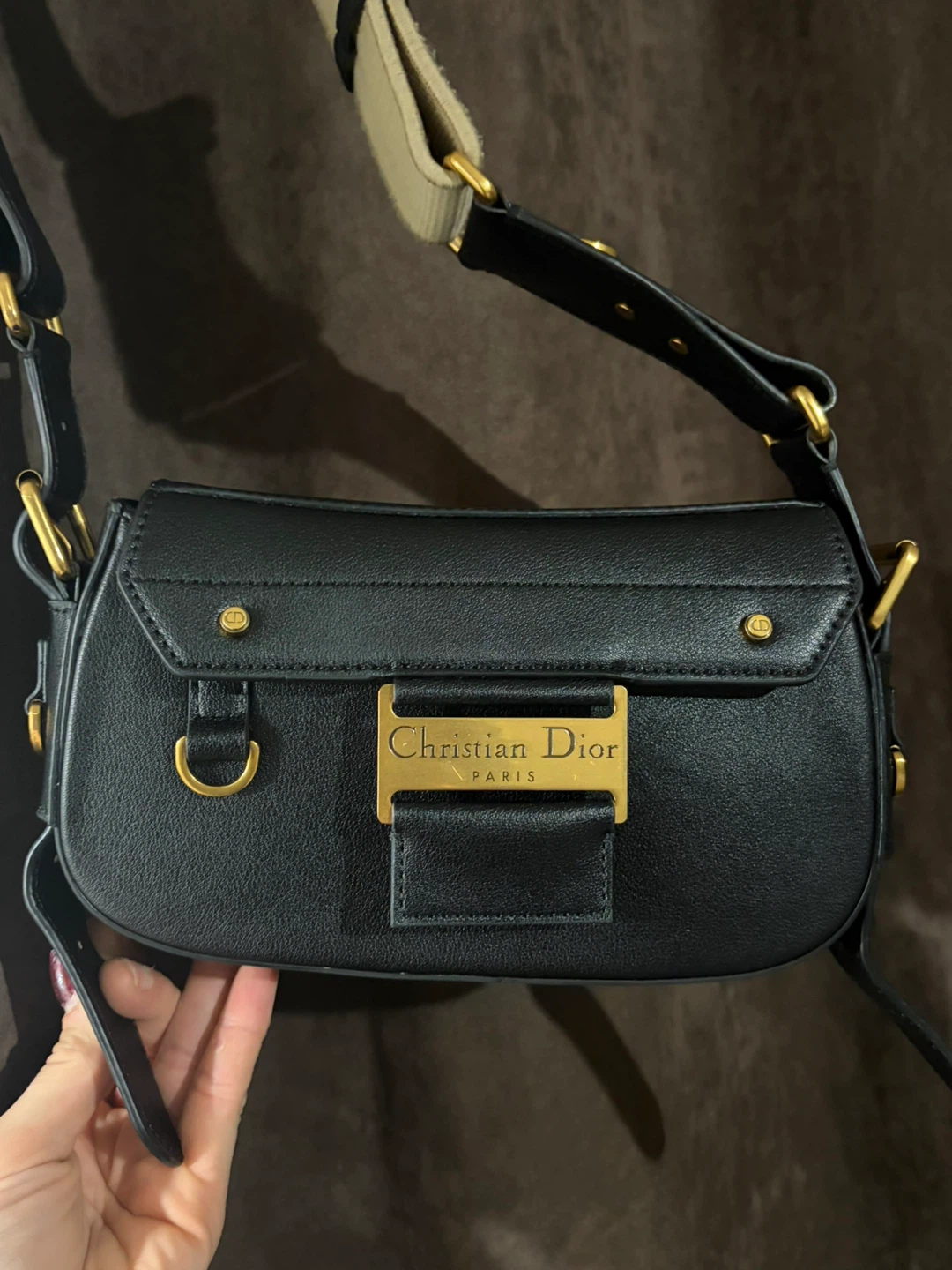 Christian Dior black shoulder bag - photo 2