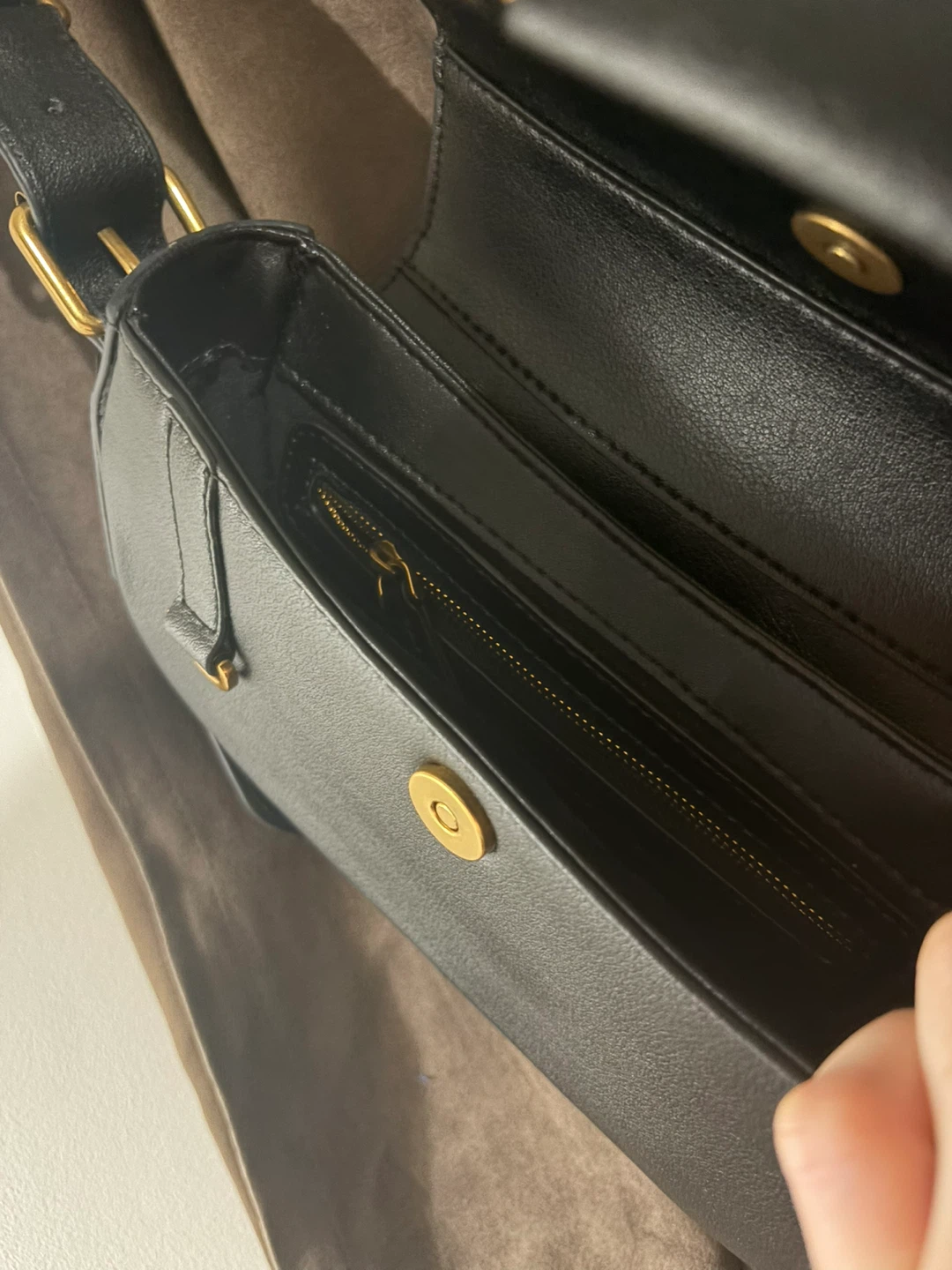 Christian Dior black shoulder bag - photo 4