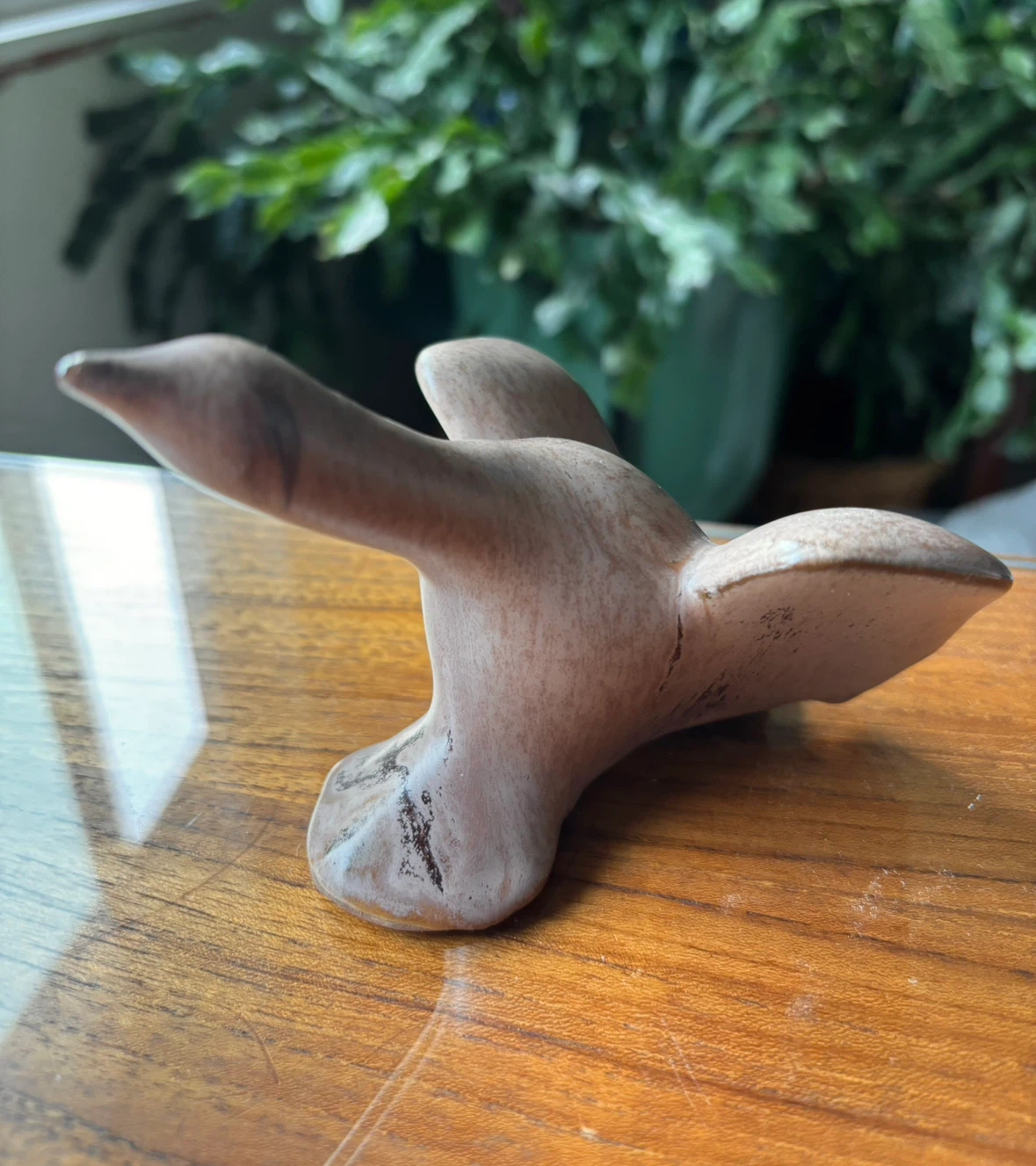 Vintage Blue Mountain Pottery Flying Goose Rare Mocha - photo 2
