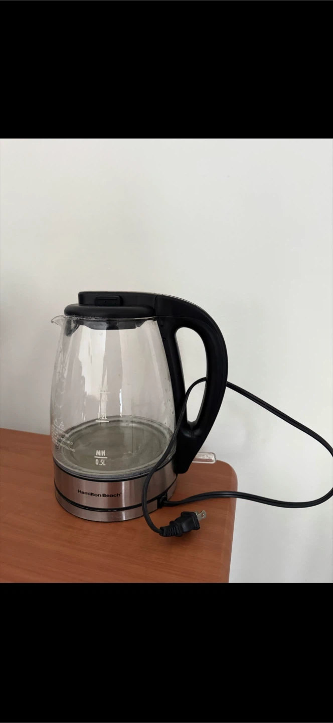 Hamilton Beach Glass Electric Kettle