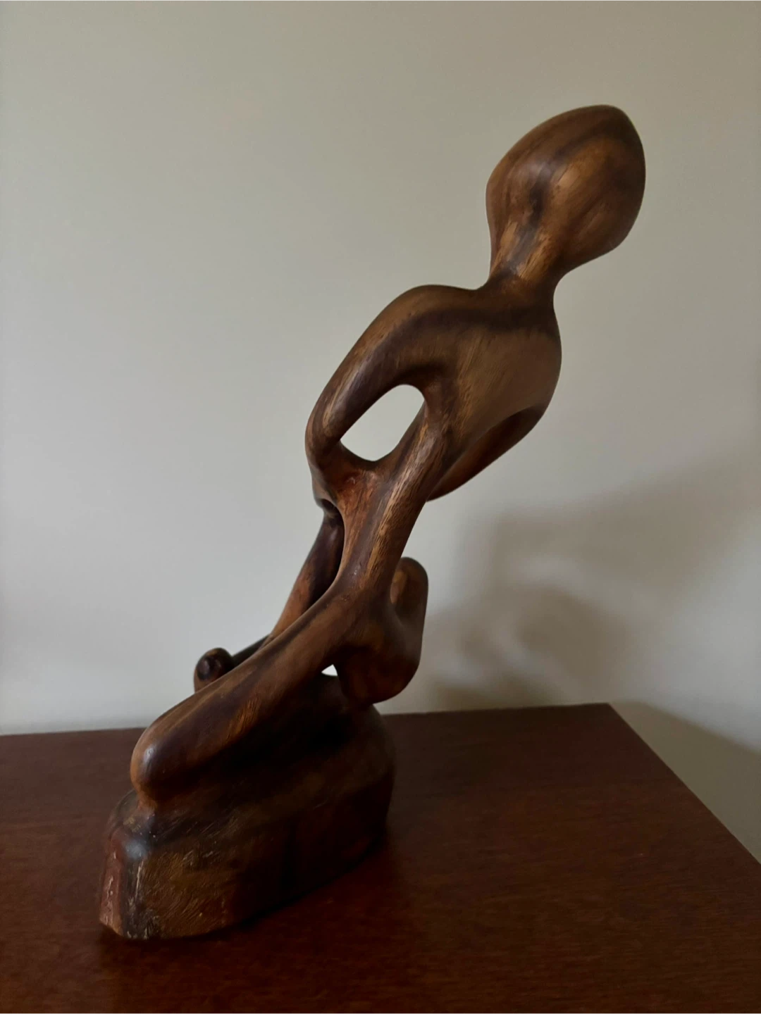 Hand-carved Indigenous Wooden Sculpture - photo 4