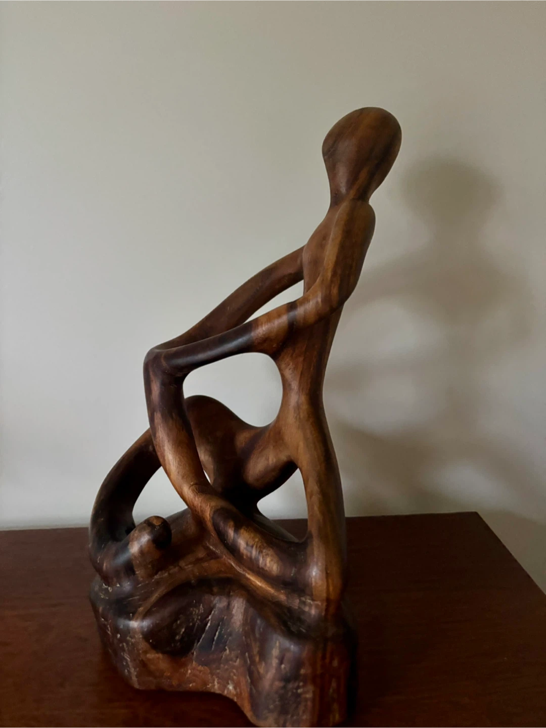 Hand-carved Indigenous Wooden Sculpture - photo 5