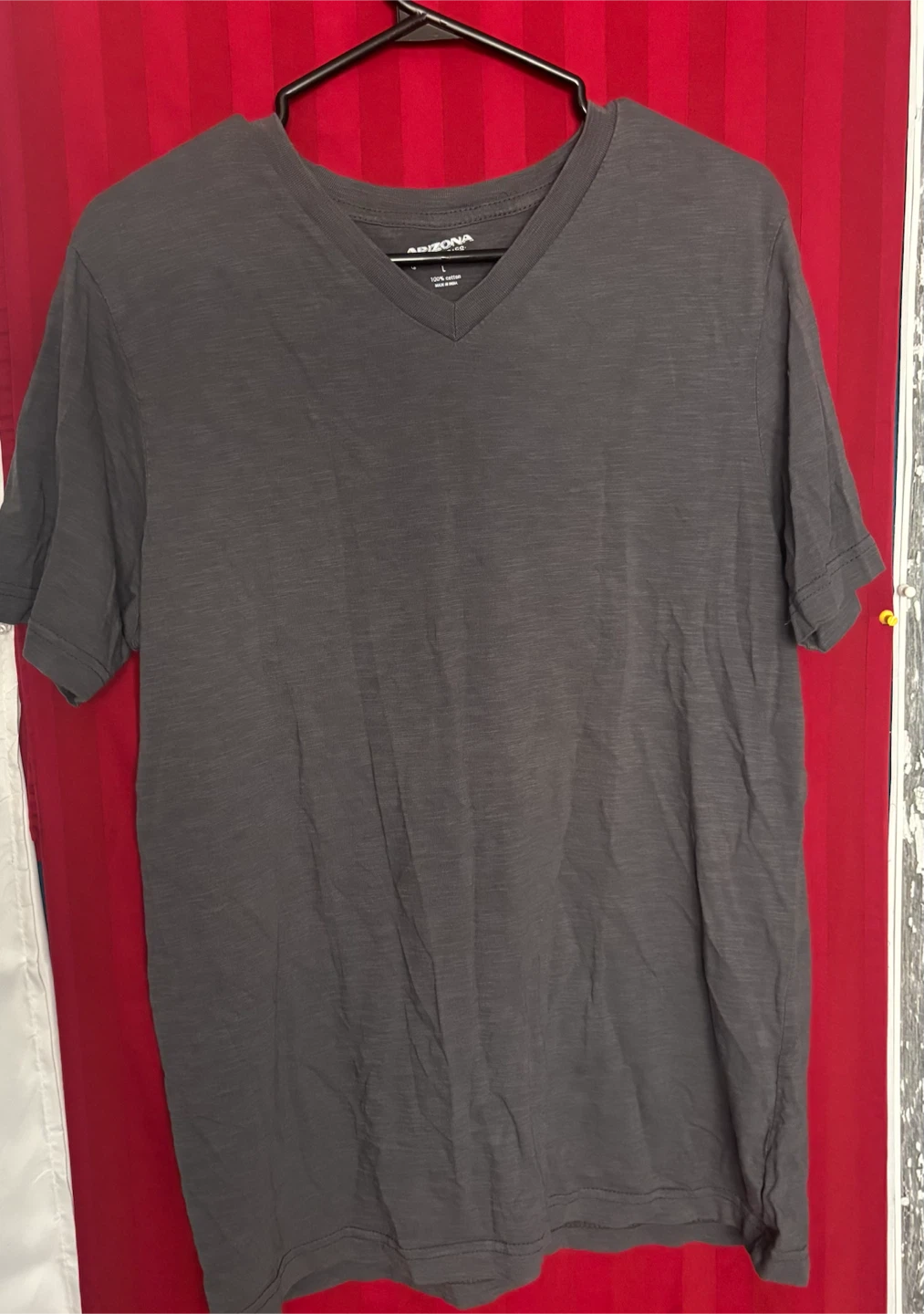 Arizona Jean Co. Grey V-Neck T-Shirt