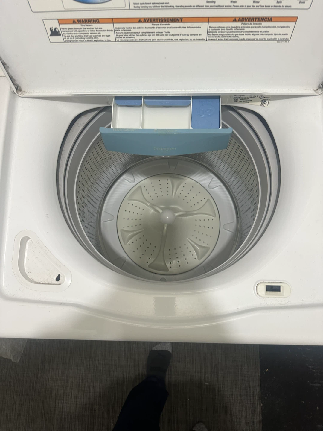 Whirlpool Cabrio Top Load Washer