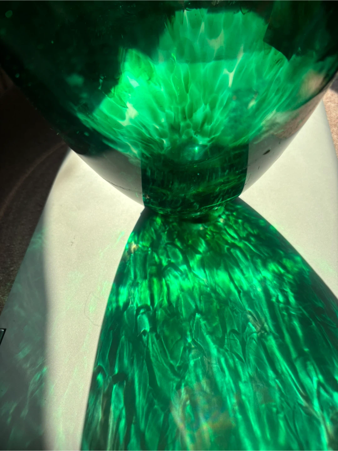 Green Murano Glass Vase - photo 3
