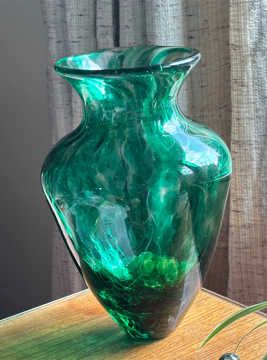 Green Murano Glass Vase - photo 4