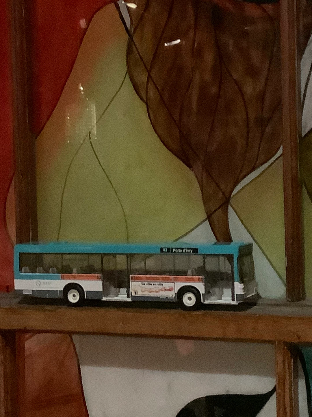 RATP Porte d'Ivry Paris Bus Model
