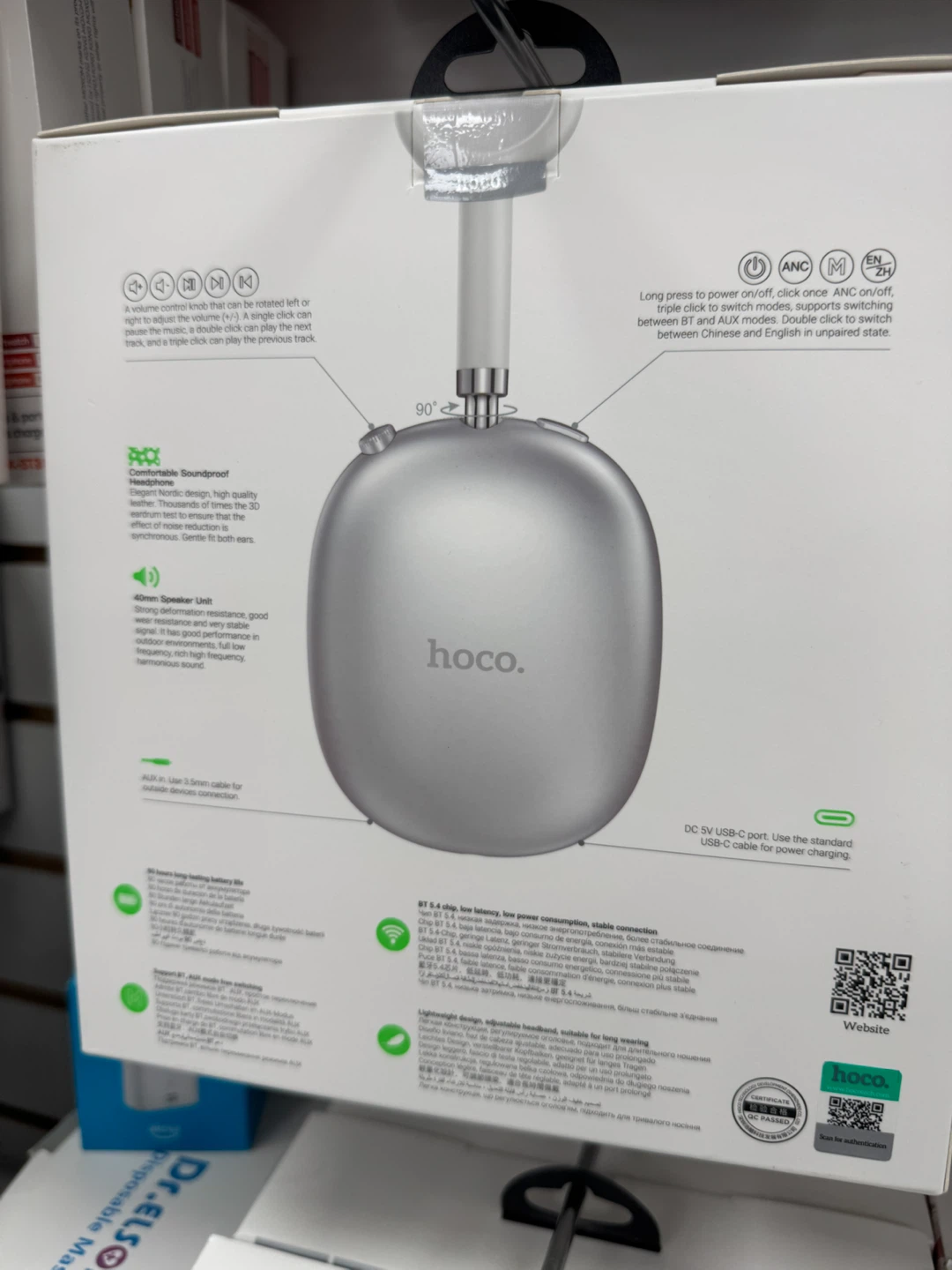 Hoco W55 Plus ANC Wireless Headphones