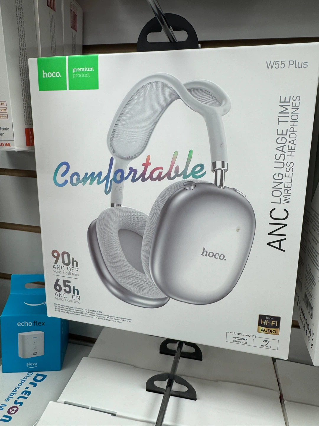 Hoco W55 Plus ANC Wireless Headphones - photo 2