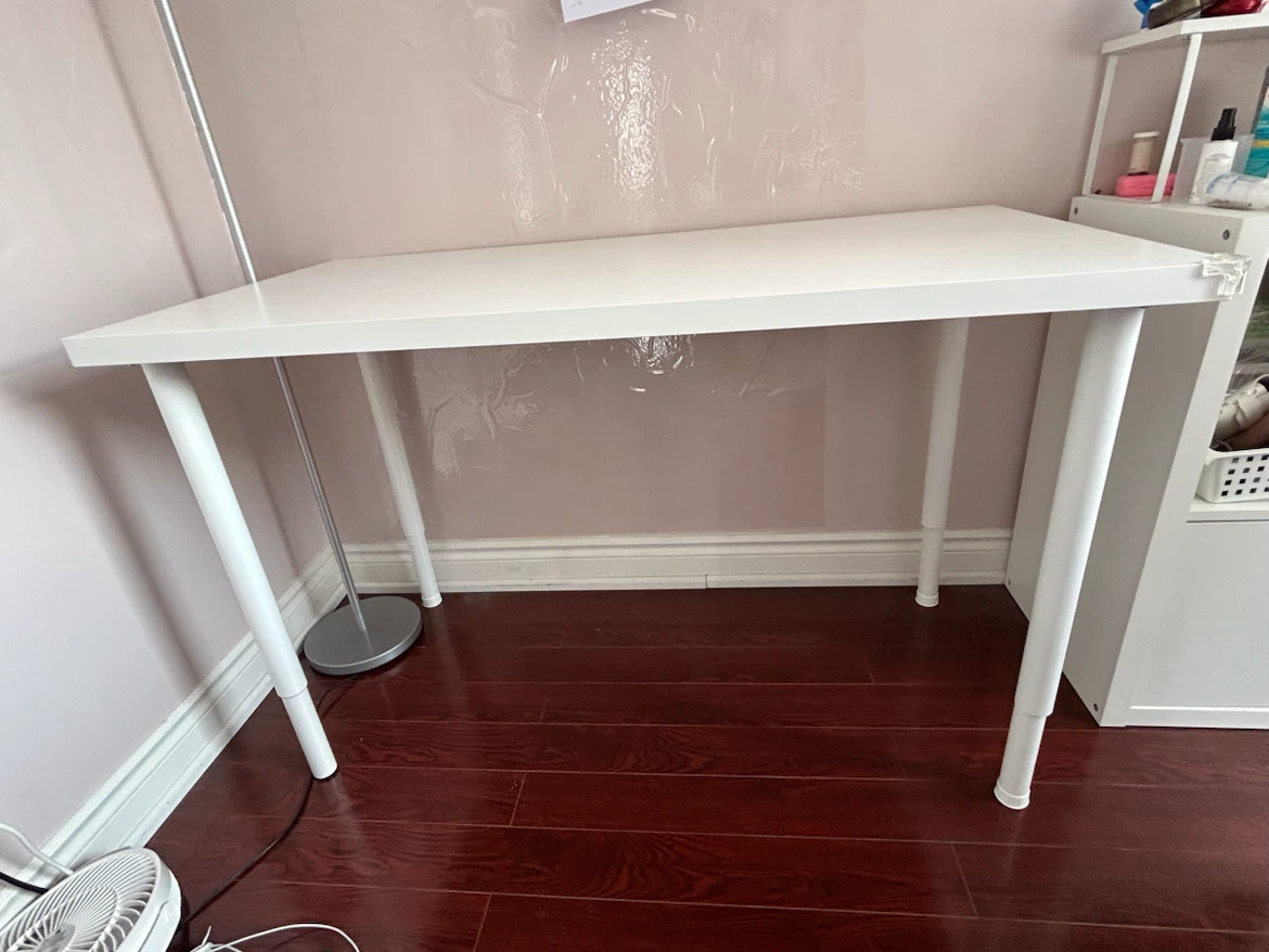 IKEA White Desk - photo 2