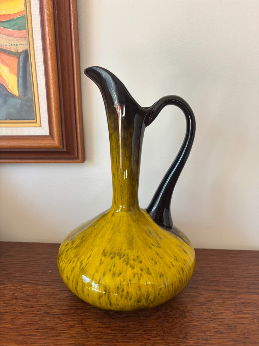 Vintage Canuck Pottery Pitcher