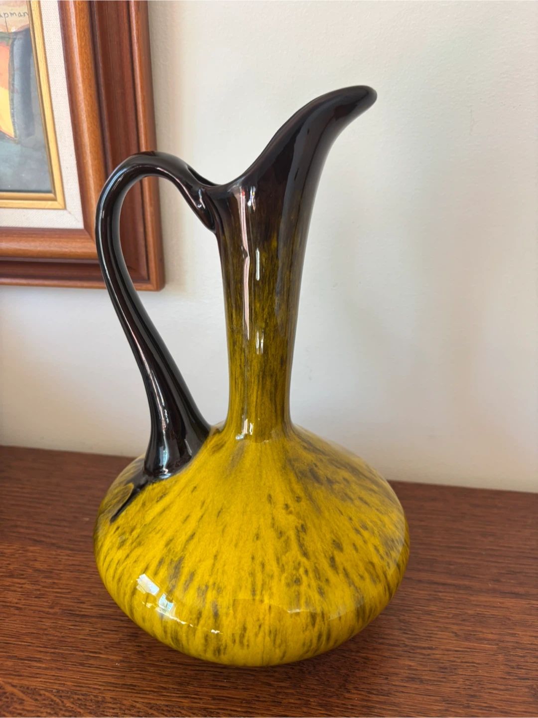 Vintage Canuck Pottery Pitcher - photo 4