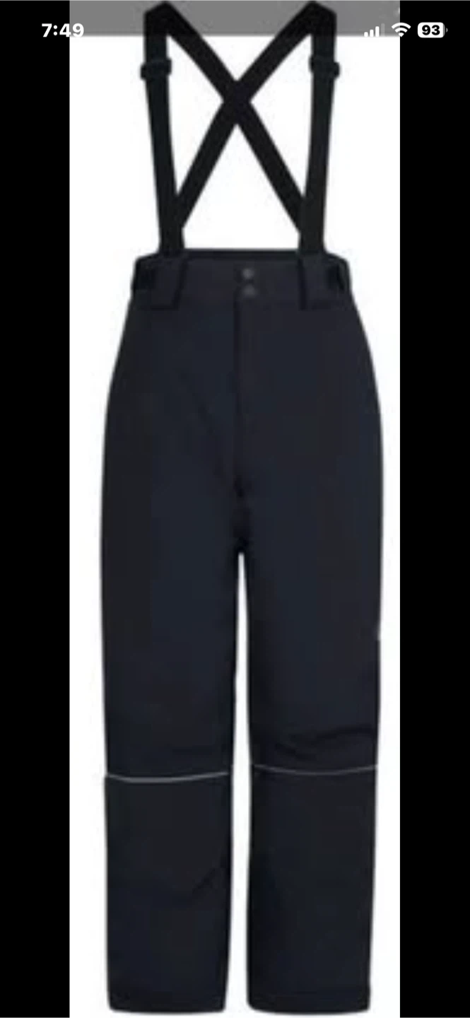 MD KIDS RIPZONE INSULATED PANTS W/ SUSPENDERS
