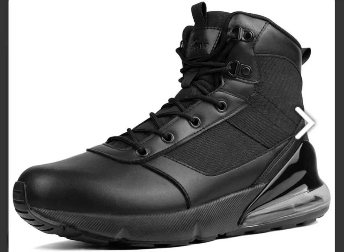 Women's Wide Waterproof Tactical Work Boots  Military Orthopedic - photo 3