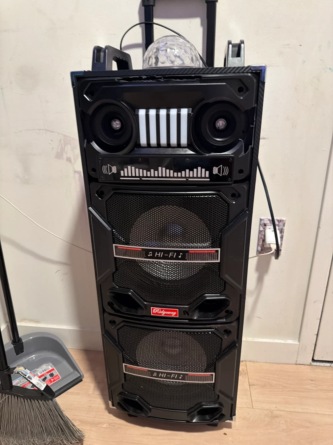 Ridgeway DISCO3210BA Rolling Party Speaker 🏈 - photo 2