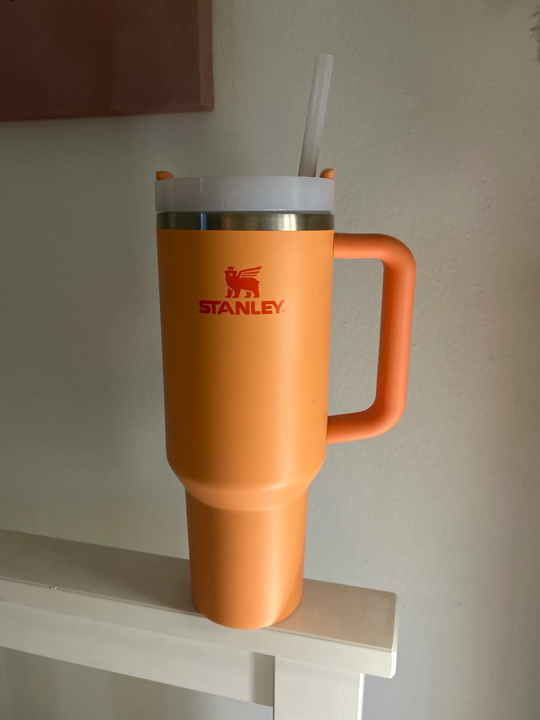 Orange Stanley Quencher Tumbler 🏈