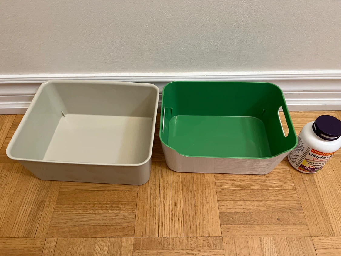 [Update] Four Plastic Storage Bins