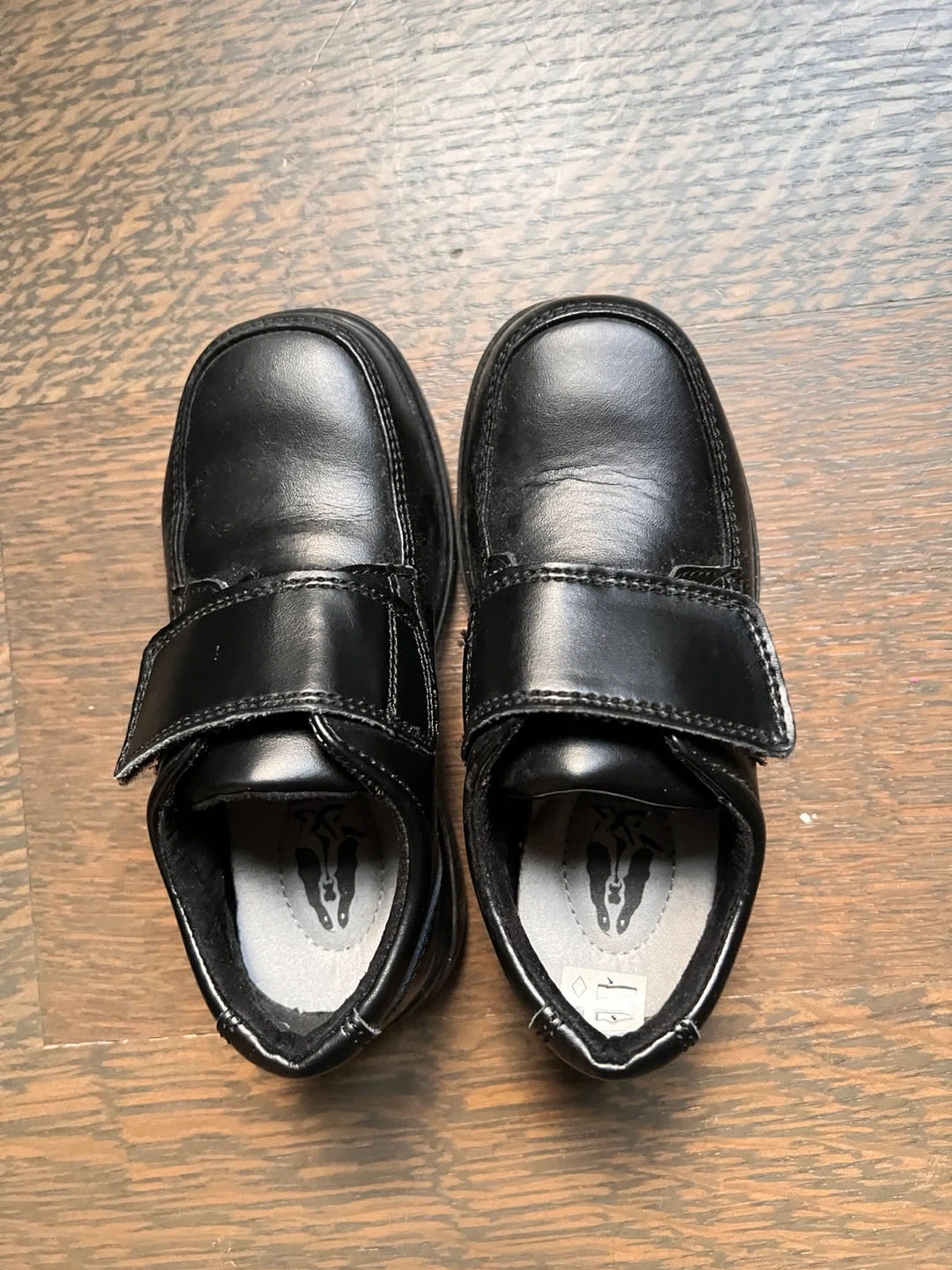 Hush Puppies Gavin Black Leather Shoes US 9M