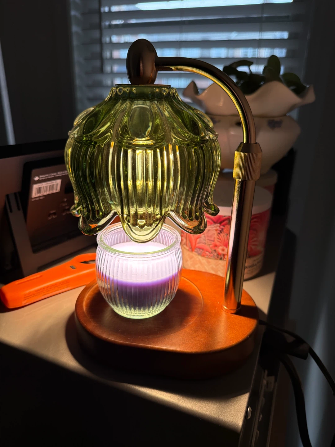 🏈 Decorative Glass Candle lamp - photo 2