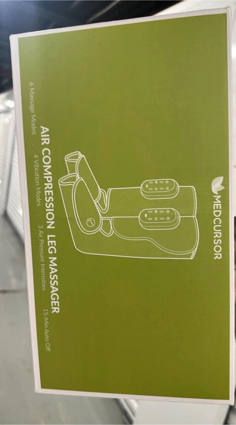 Air Compression Leg Massager -  Calf Massager - New in Box