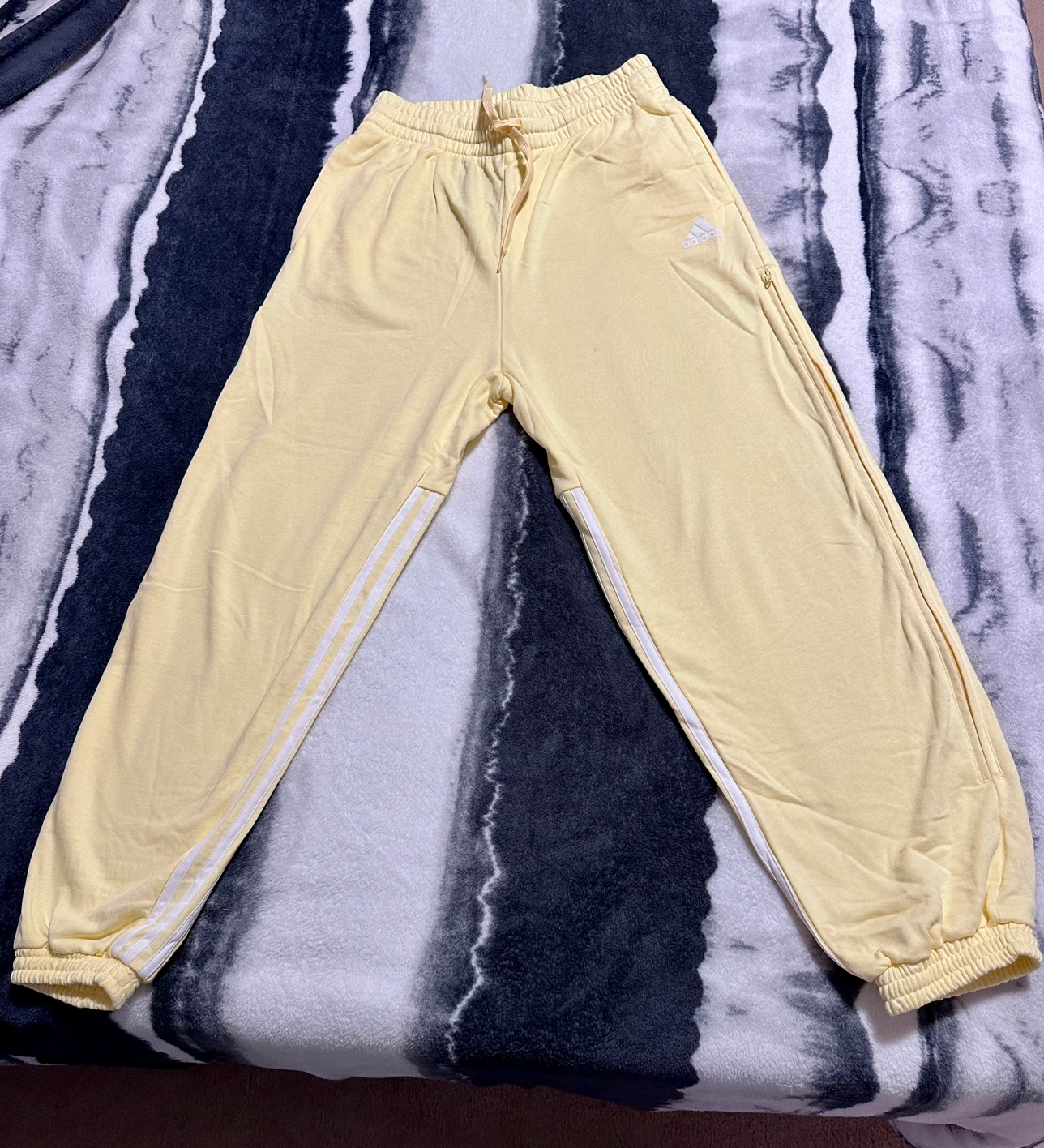 Adidas Yellow Joggers