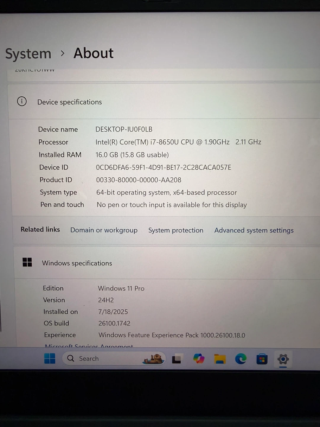 Lenovo ThinkPad X1 Carbon 6th Gen Laptop - photo 2