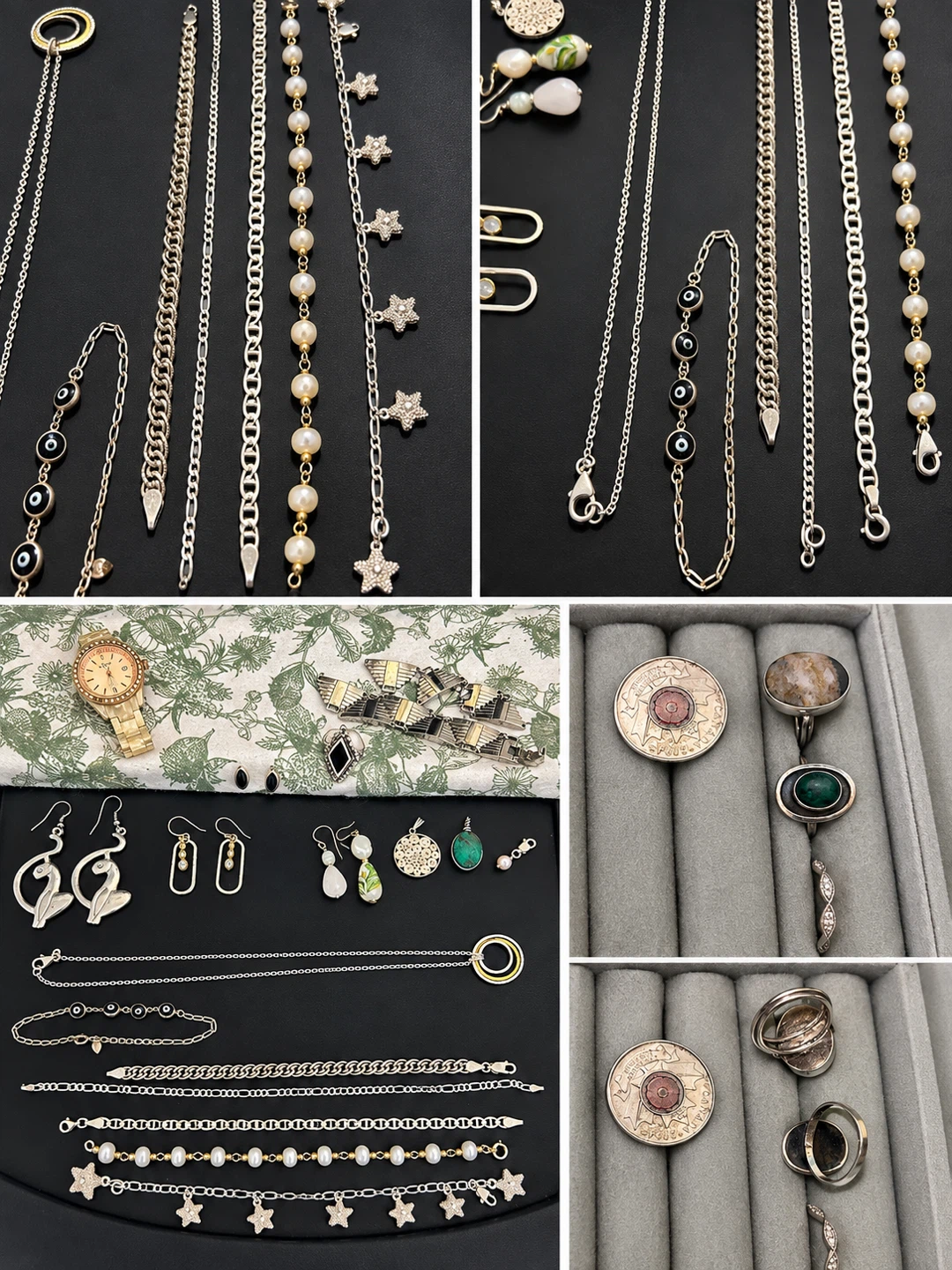 Gold and silver 925 jewelry