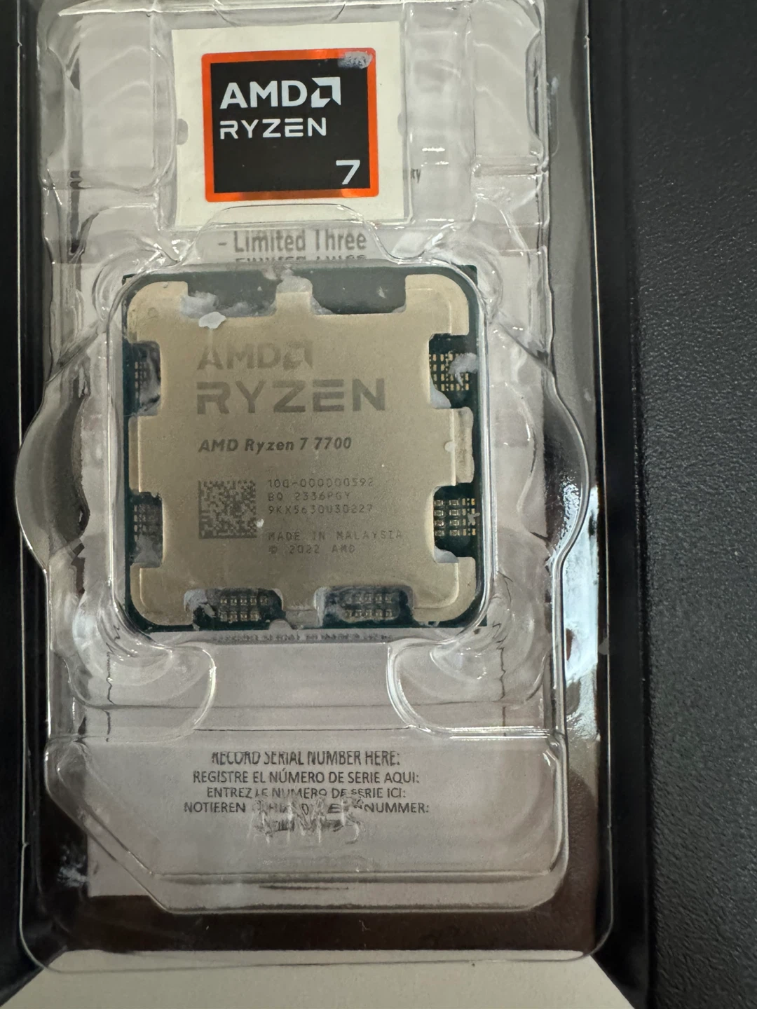 AMD Ryzen 7 7700 Processor