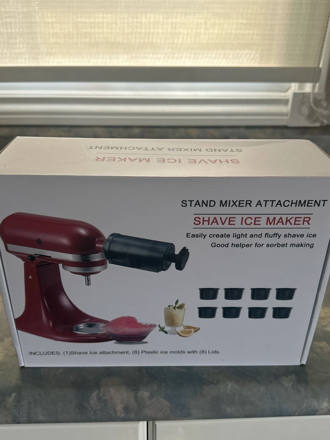 Stand Mixer Shave Ice Attachment