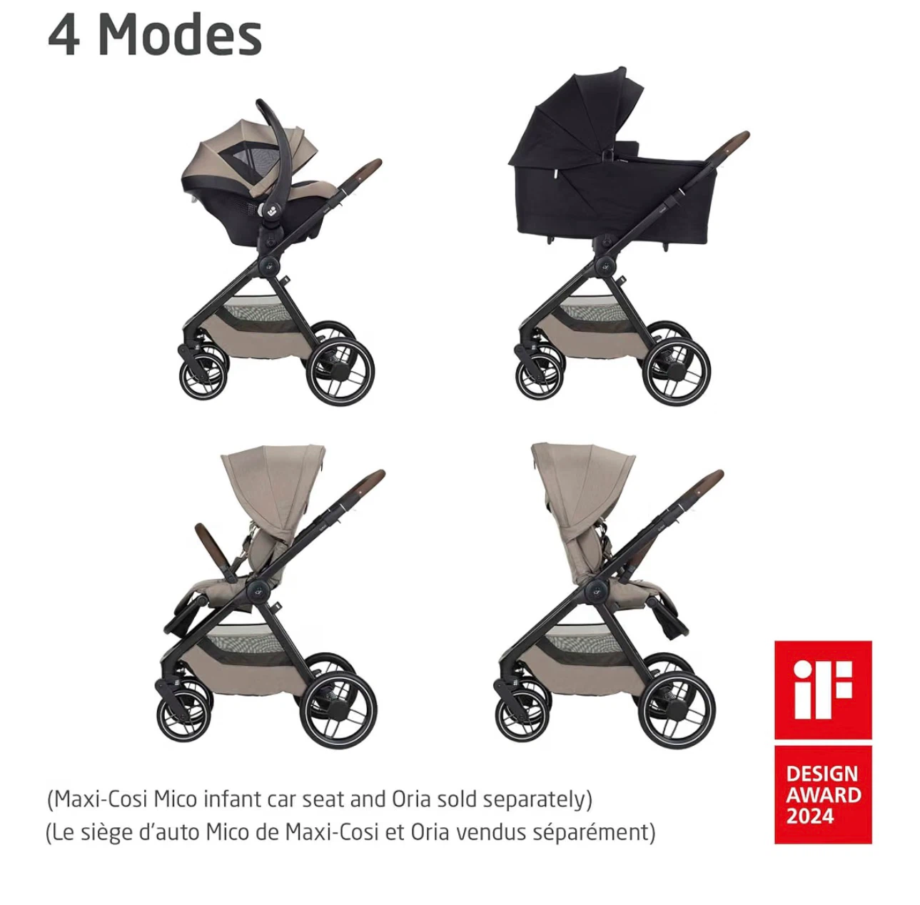Maxi-Cosi Oxford  “Twillic Truffle” (Includes Footmuff) - photo 4