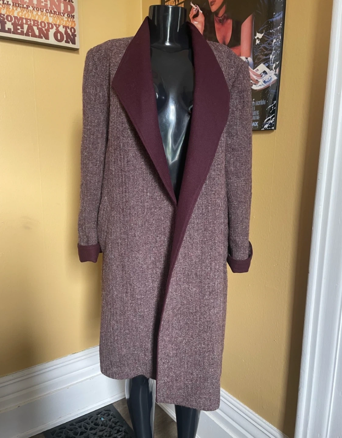 Sportcraft Pure Virgin 100% Wool Coat