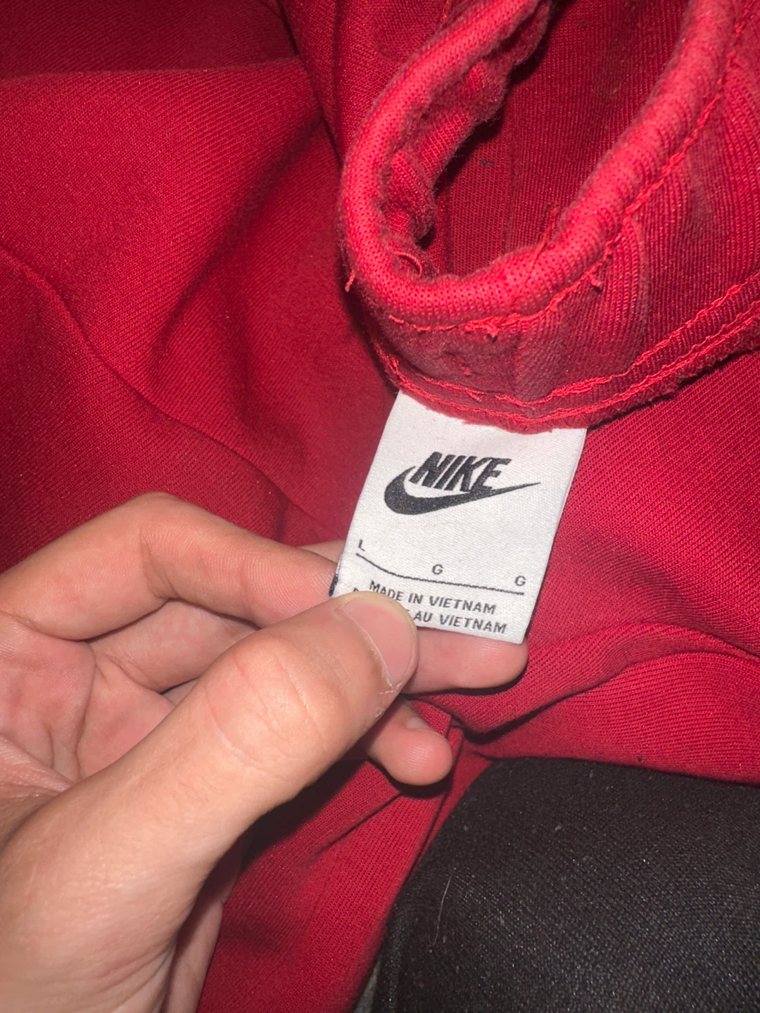 Red Nike Sweatpants - photo 2