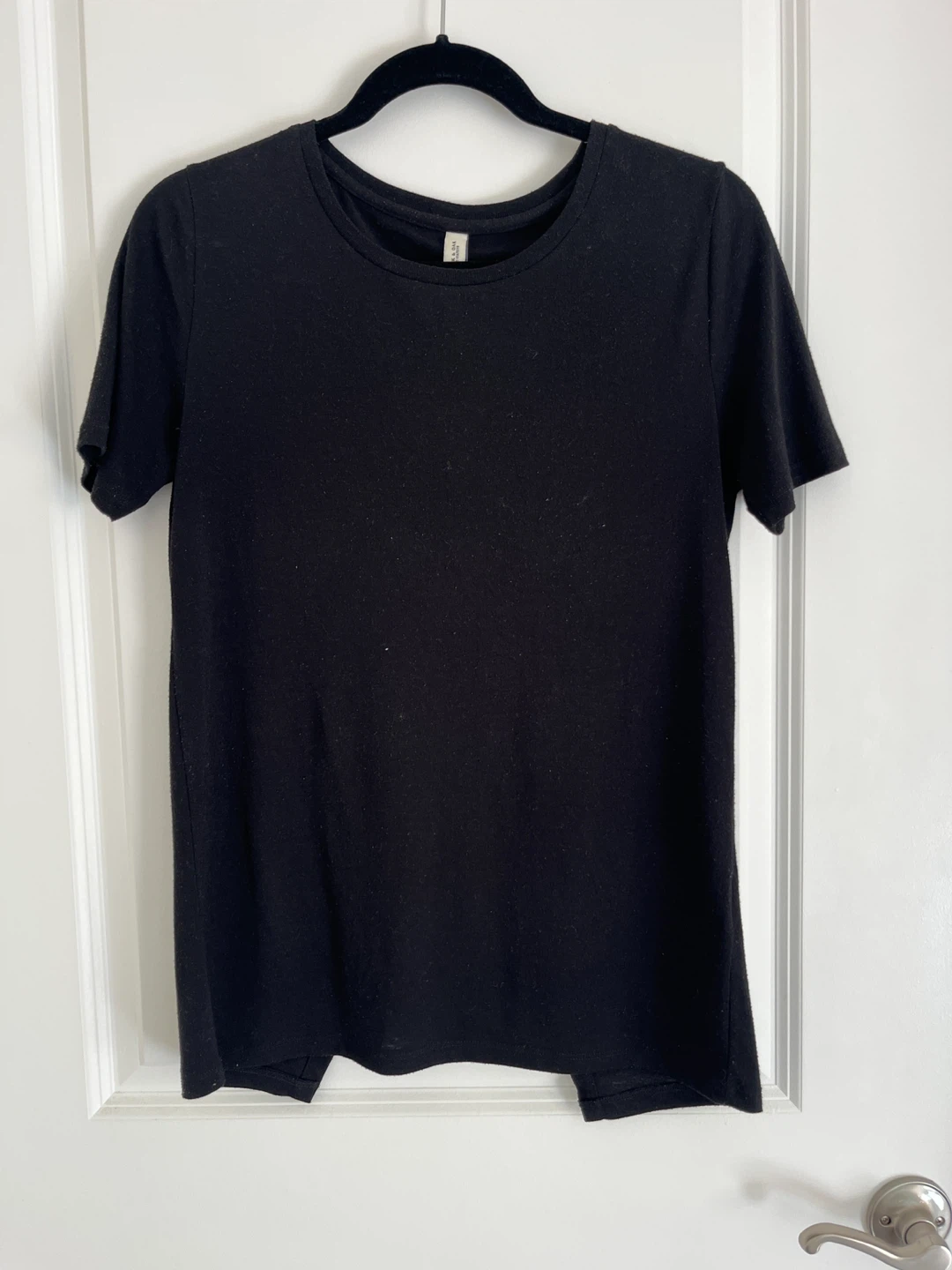 Frank & Oak black t-shirt, S 🏈