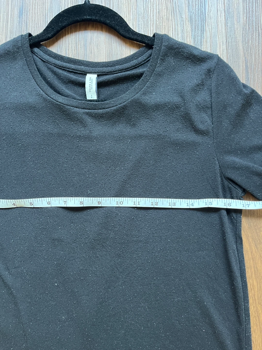 Frank & Oak black t-shirt, S 🏈 - photo 5