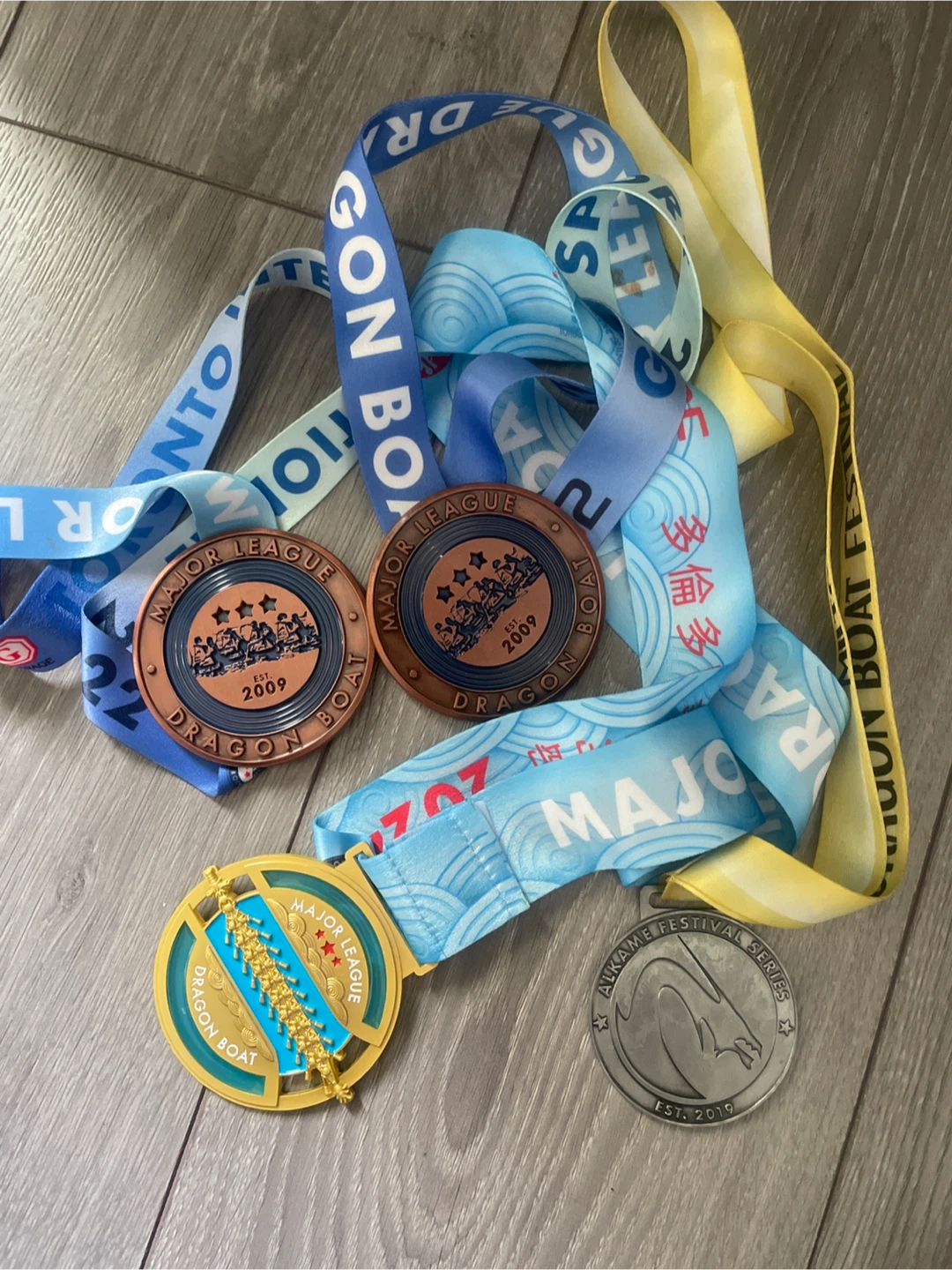 🏈 Dragonboat medals