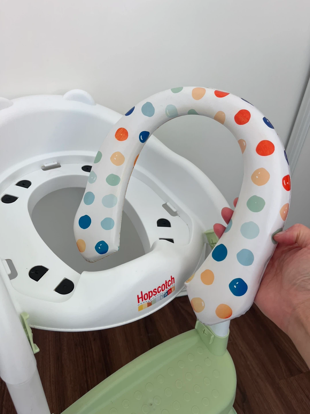 Hopscotch Lane Potty Training Toilet Seat with Step Stool 🏈 - photo 5