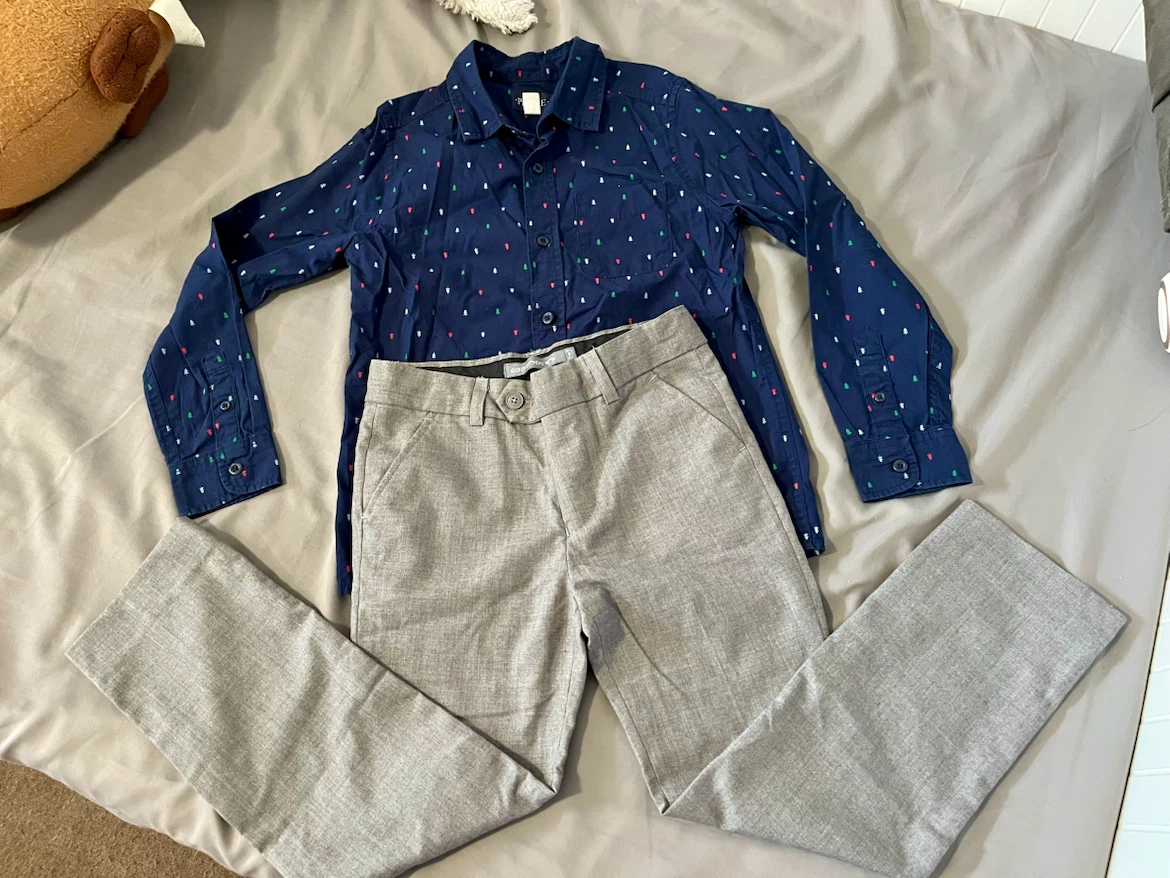 Boys outfit set size 7/8