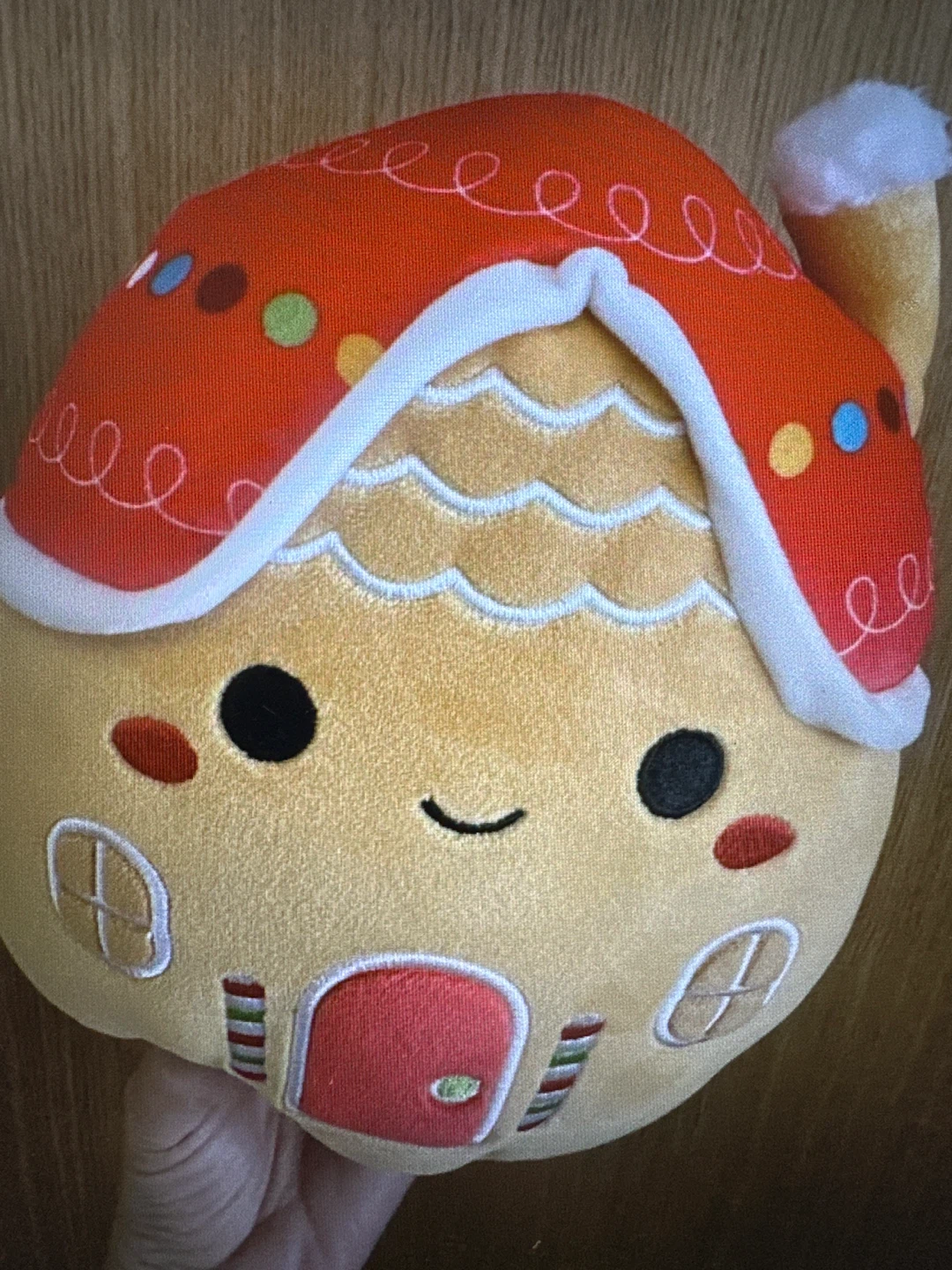 Squishmallows Gingerbread House Plush