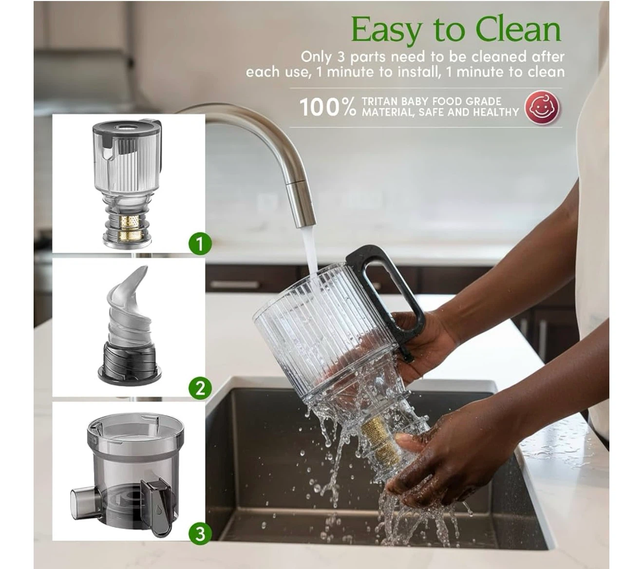 Anybear Cold Press Juicer - photo 3