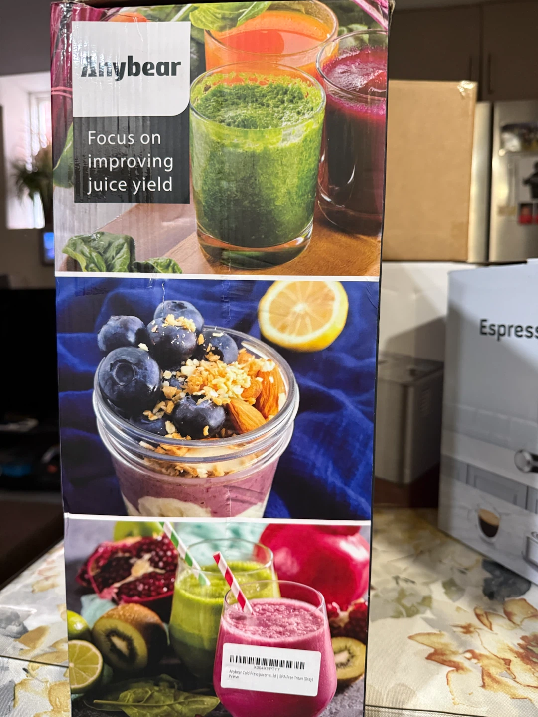 Anybear Cold Press Juicer - photo 5