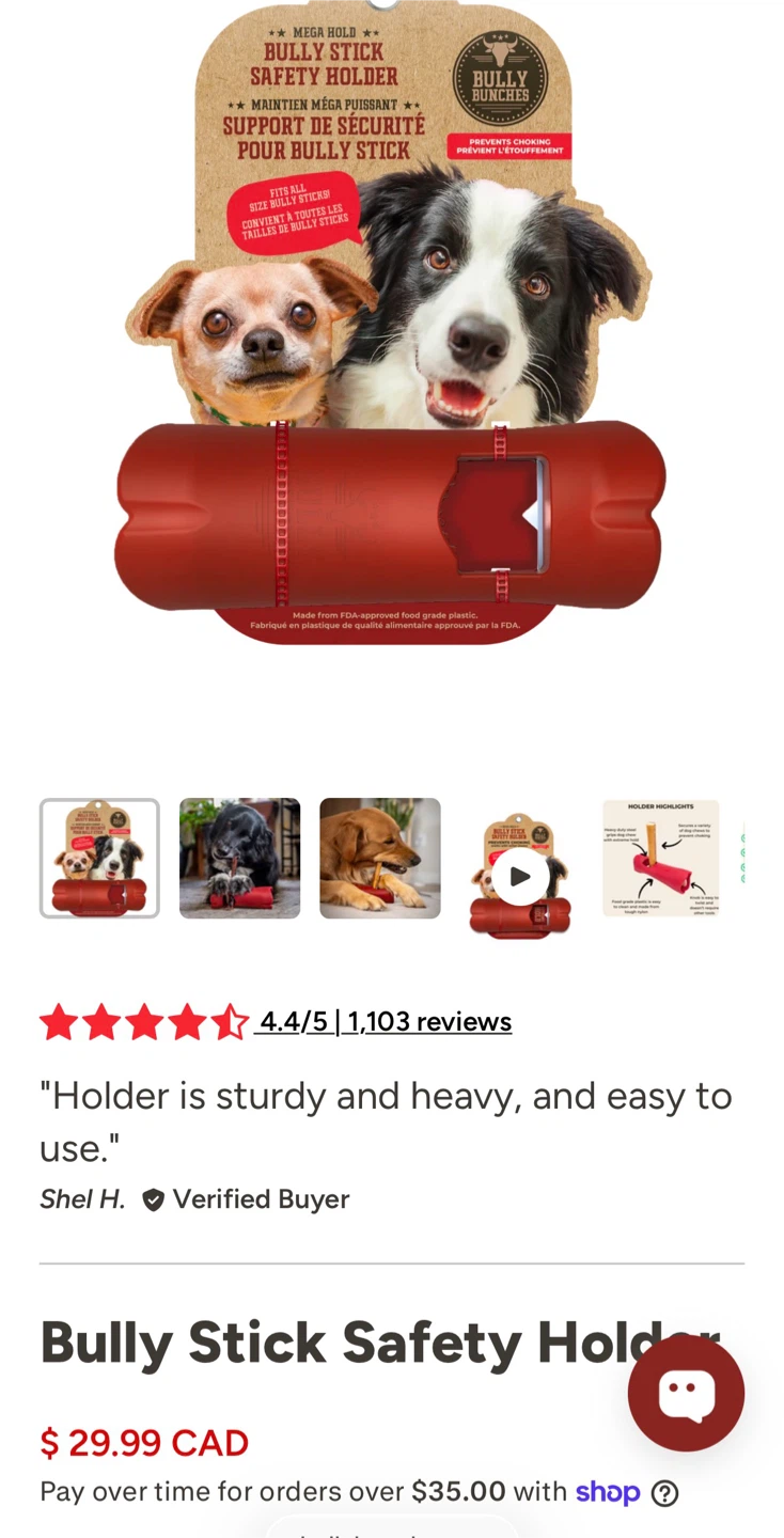 Bully Bunches Bully Stick Safety Holder - photo 2