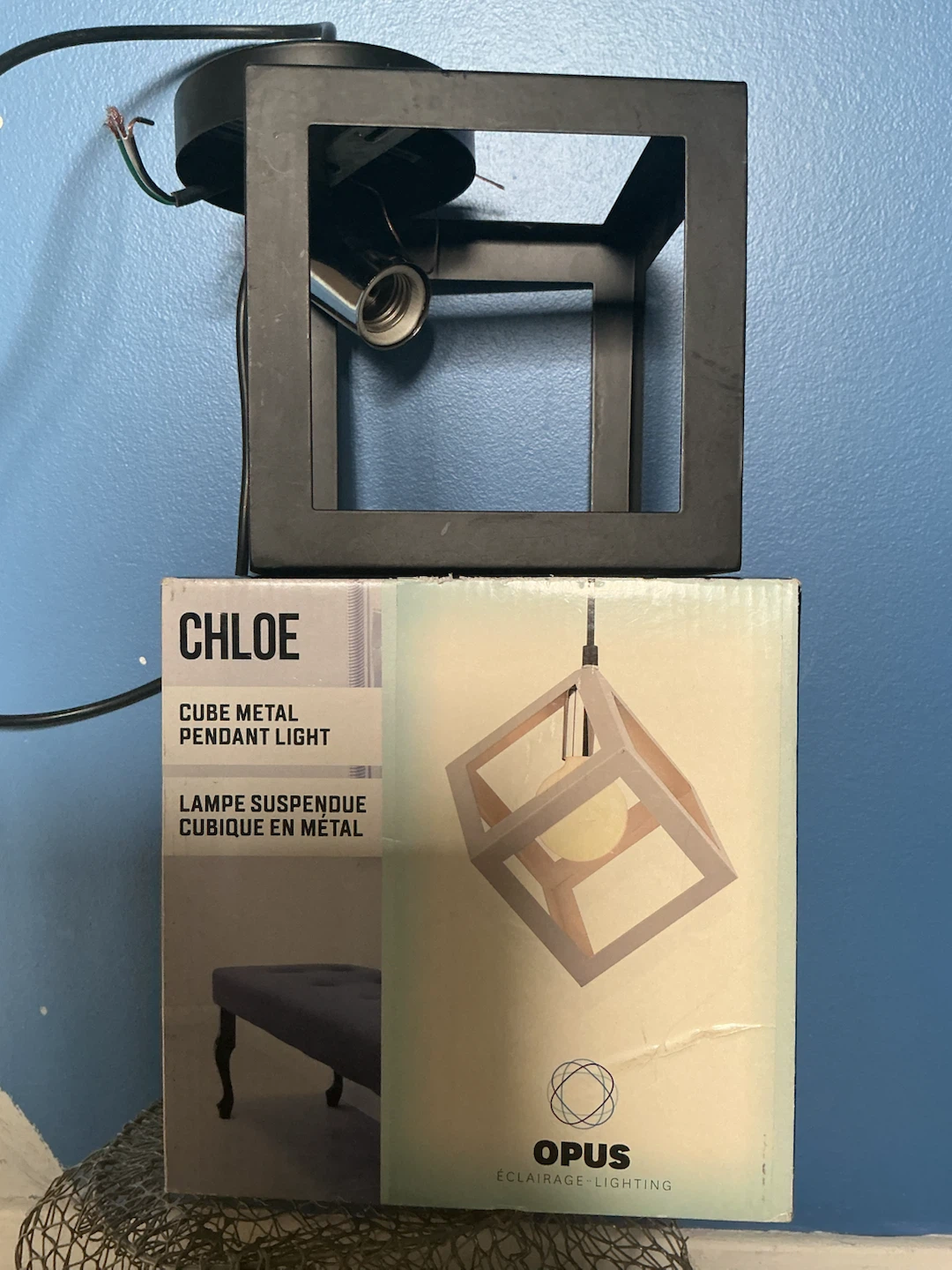 Opus Chloe Cube Metal Pendant Lights 🏈