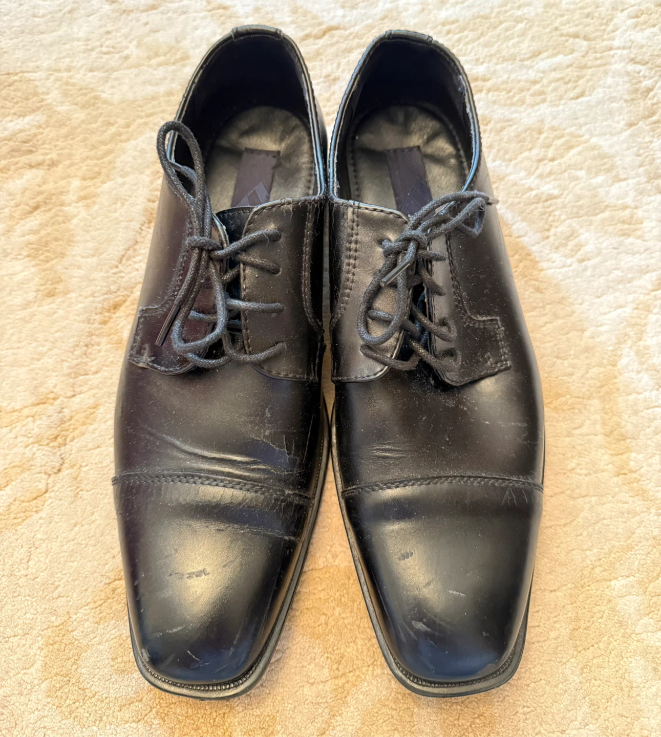 Joseph Abboud Black Dress Shoes - photo 2