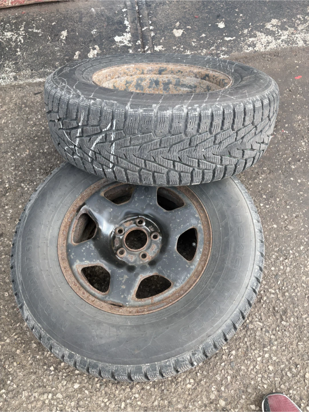 🏈 Winter tires on rims SUV Tires 235/70R16