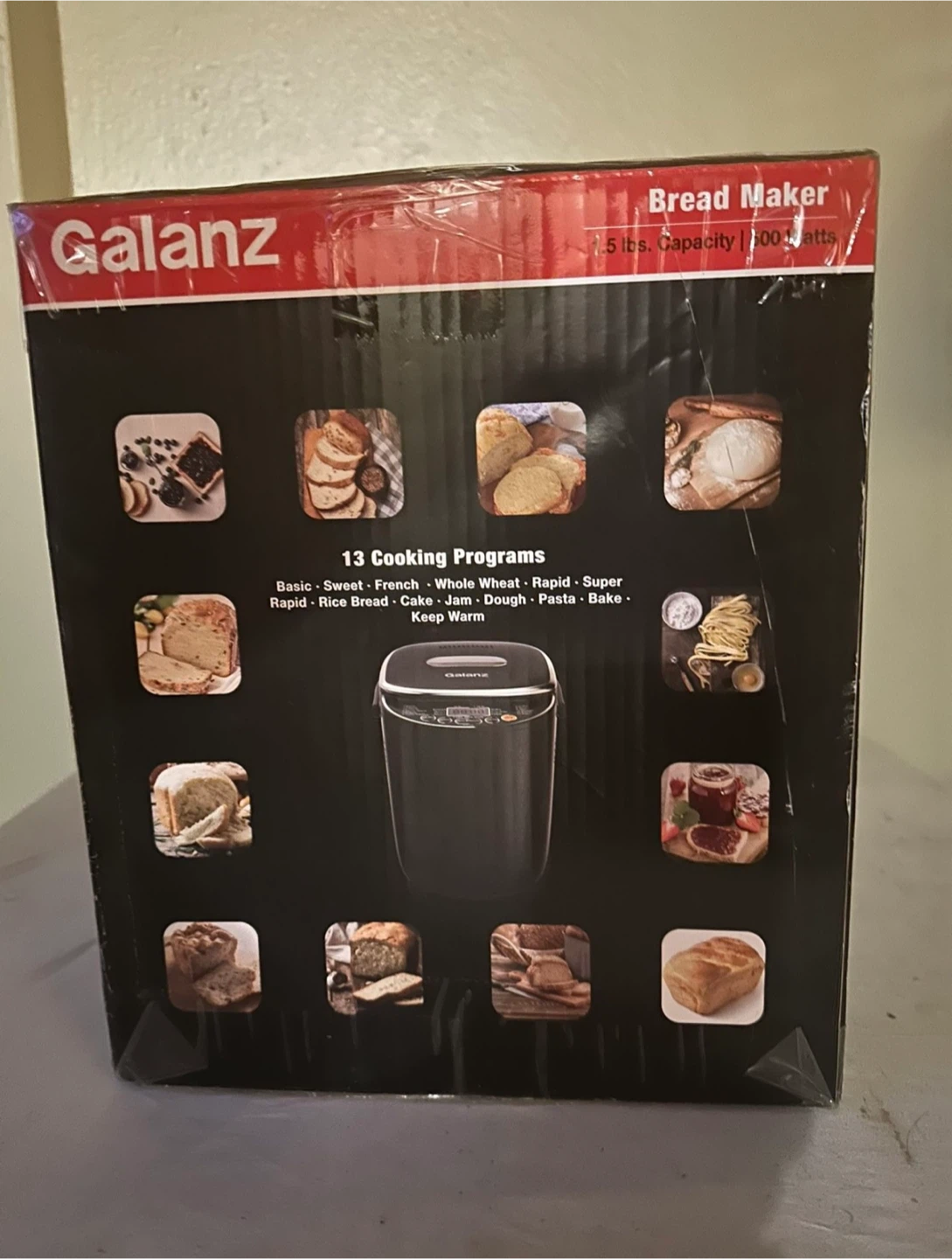 Galanz Bread Maker 1.5 lbs. Capacity 🏈 - photo 2