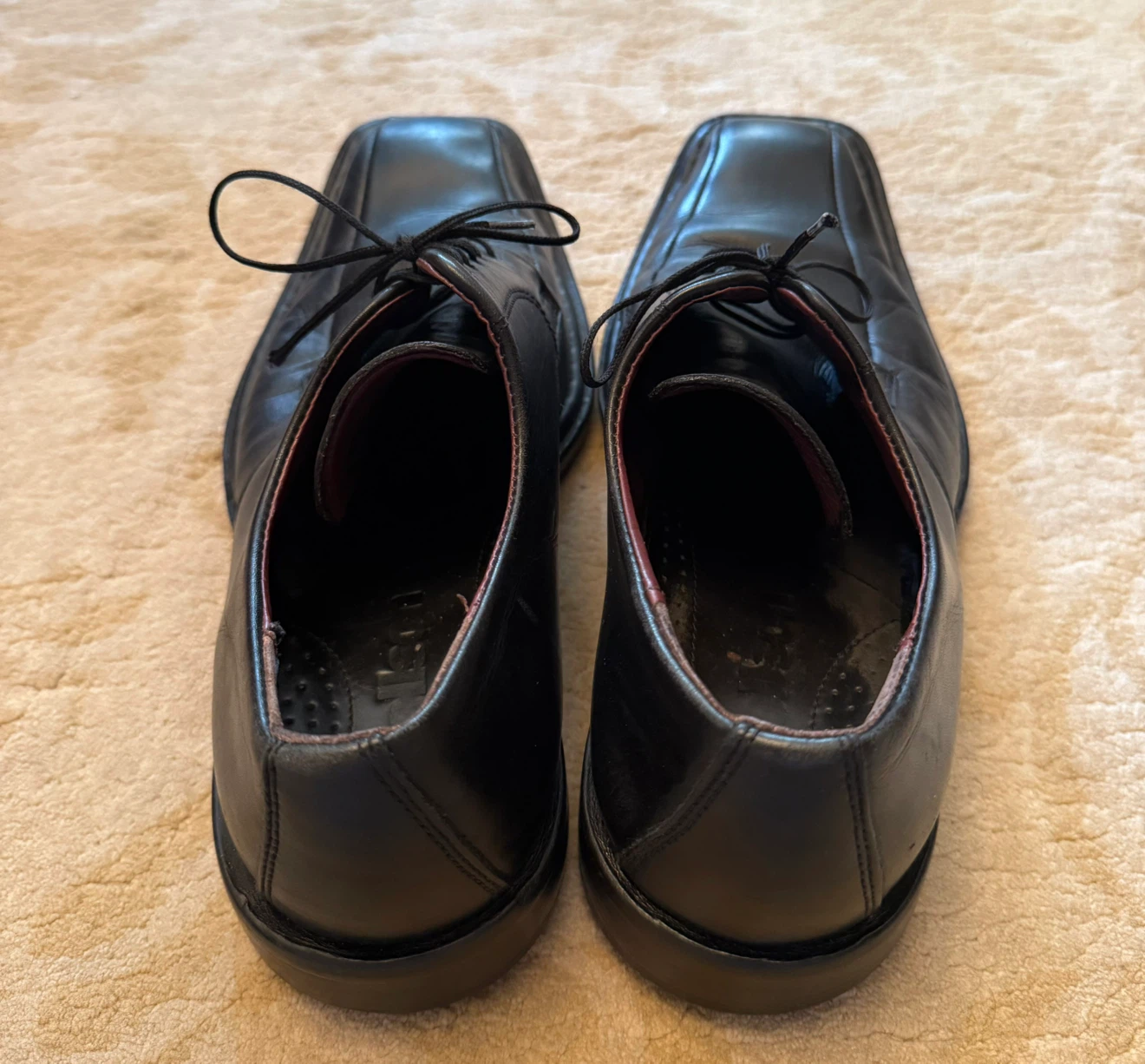 Strellson Black Leather Dress Shoes - photo 3