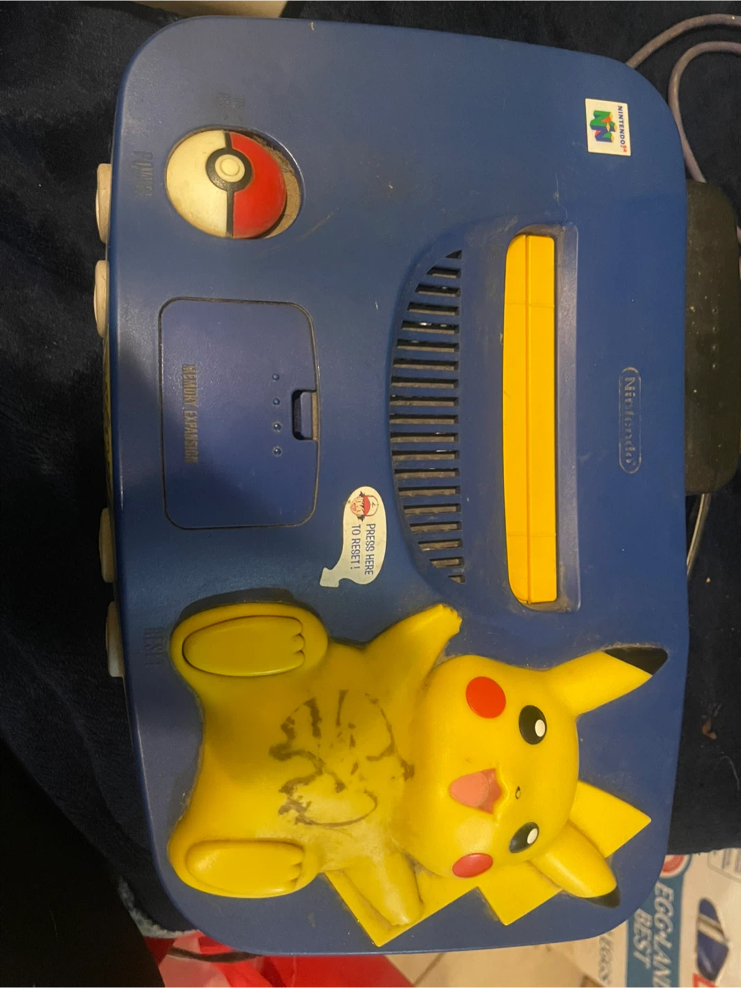 Nintendo 64 Pikachu Console and Controller Bundle