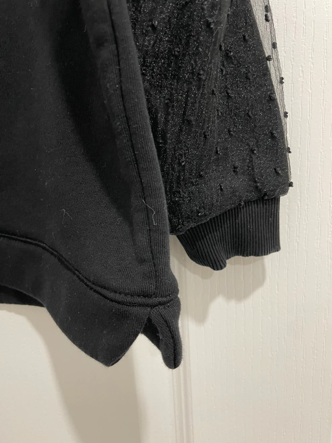 Zara Girls Black Sweatshirt Size 8 - photo 3