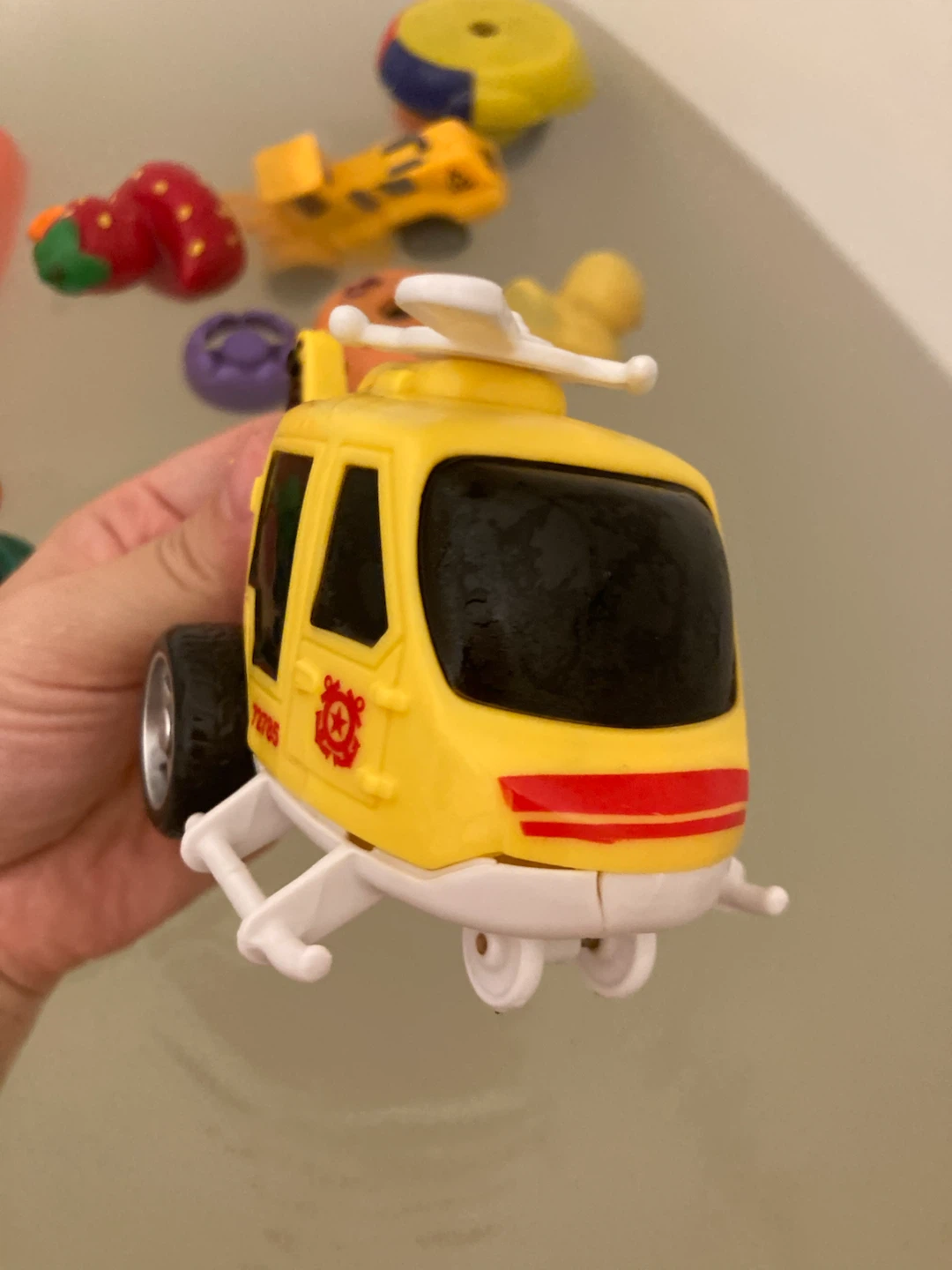 Yellow Rescue Helicopter Toy🏈
